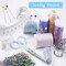 600PCS Sewing Pins Straight Pin for Fabric, Pearlized Ball Head Quilting Pins Long 1.5inch, Multicolor Corsage Stick Pins for Dressmaker, Jewelry DIY Decoration, Craft and Sewing Project